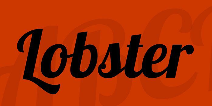 Lobster Font Free Downlaod