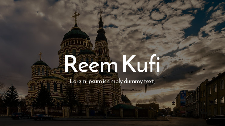 Reem Kufi Font Free Download