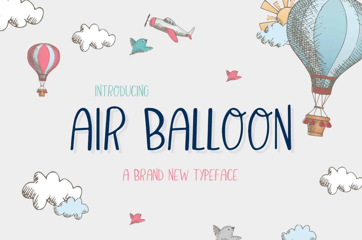 Air Balloon Font Free Download