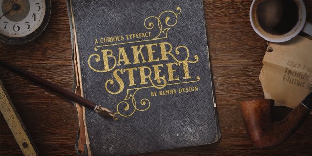Baker Street Rough Font Free Download