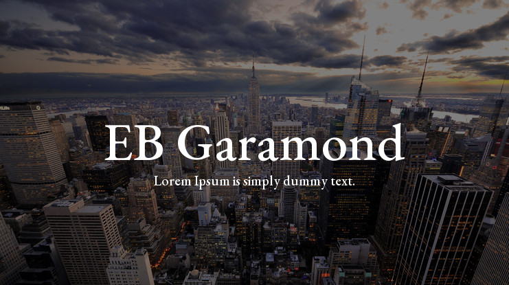 EB Garamond Font Free Download