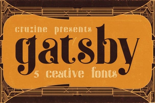 Gatsby Art Deco Font Free Download