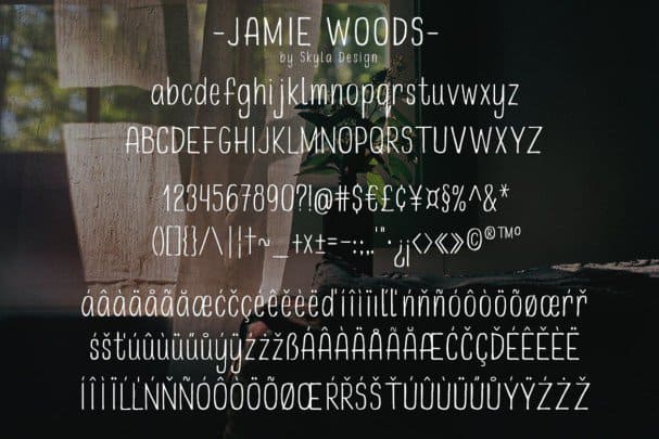 Jamie Woods Font Free Download