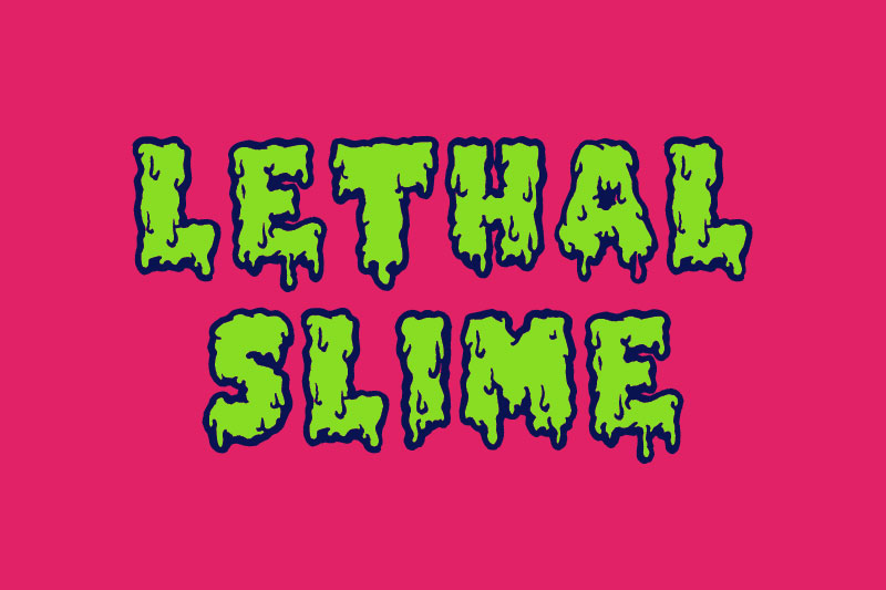 Lethal Slime Font Free Download