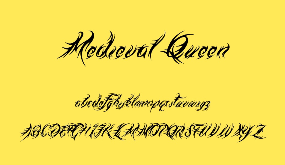 Medieval Queen Font Free Download