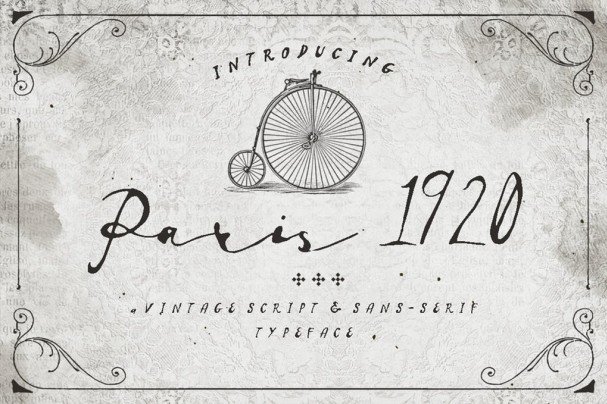 Paris 1920 Font Free Download