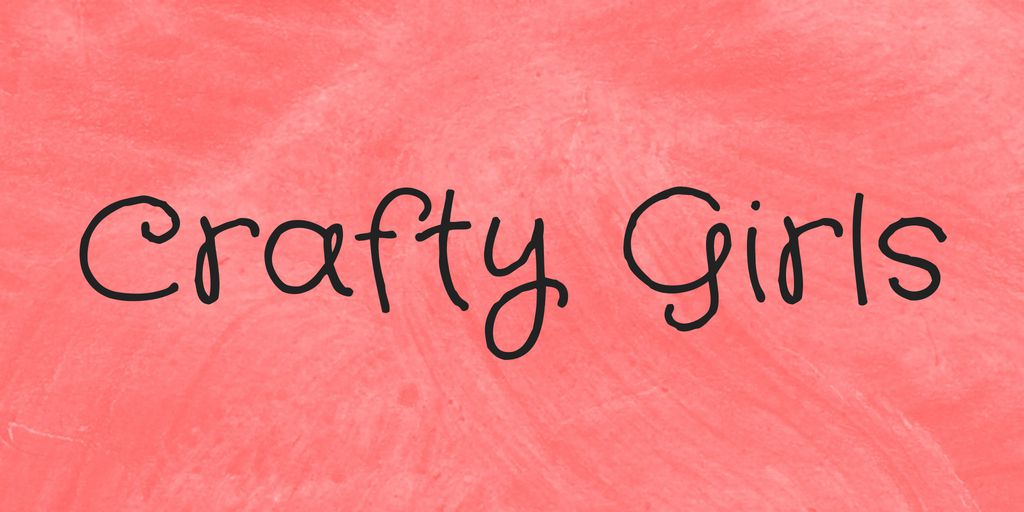 Crafty Girls Font Free Download