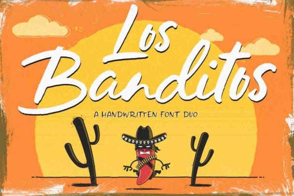Los Banditos Duo Font Free Download
