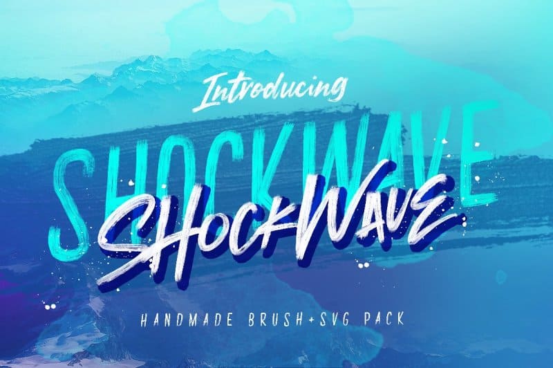 Shockwave Collection Font Free Download