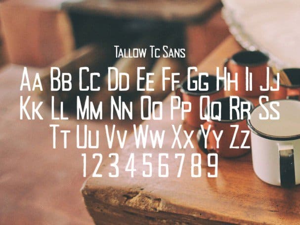 Tallow Font Free