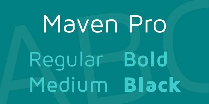 Maven Pro Font Free Download