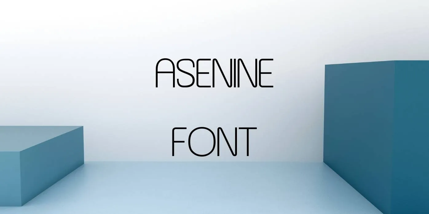 Asenine Font Free Download