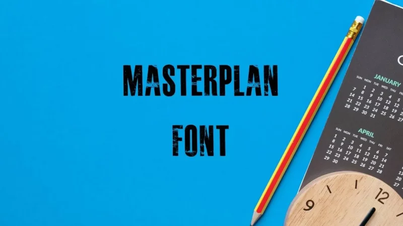 Masterplan Font Free Download