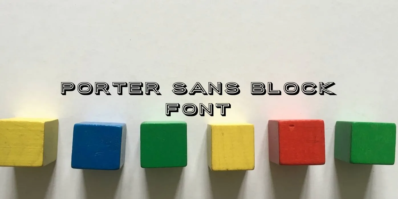 Porter Sans Block Font Free Download