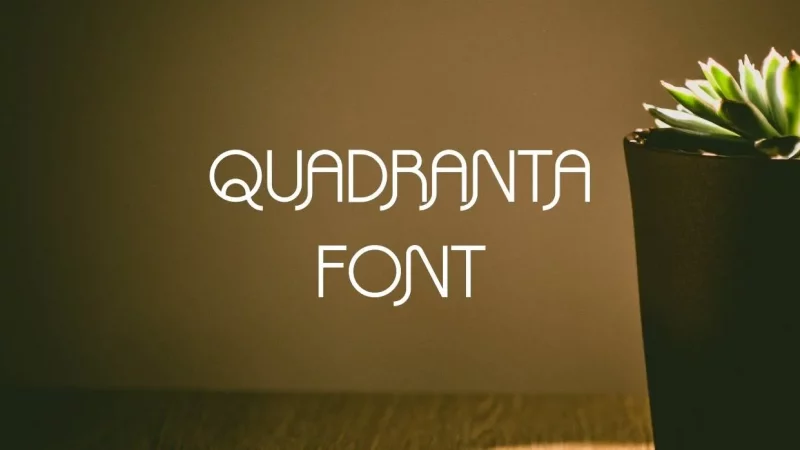 Quadranta Font Free Download