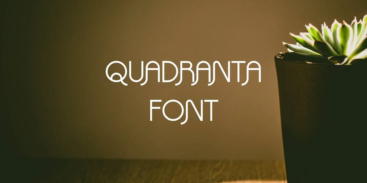 Quadranta Font Free Download