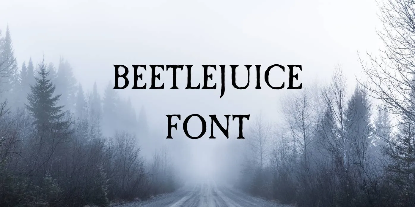 Beetlejuice Font Free Download