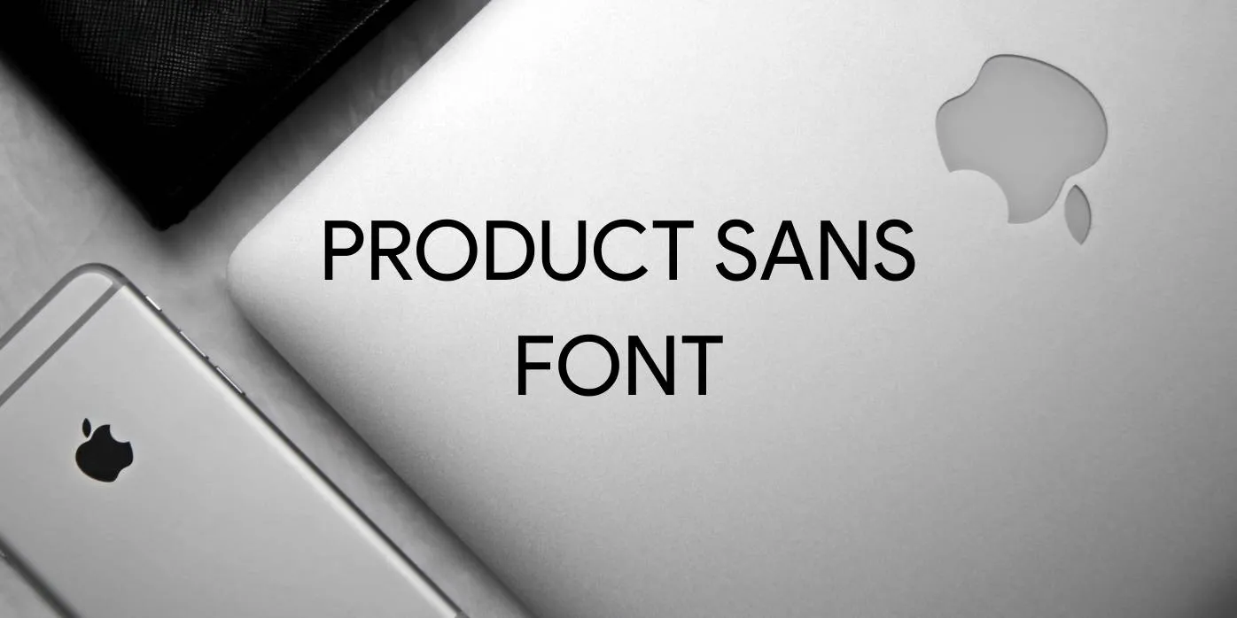 Product Sans Font Free Download