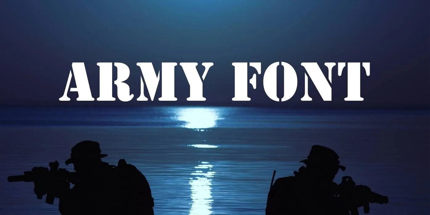 Army Font Free Download