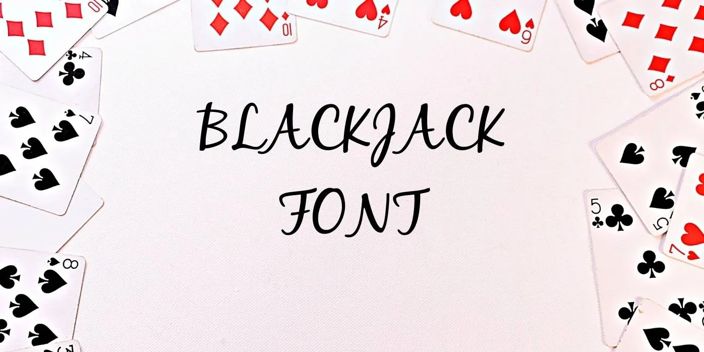 Blackjack Font Free Download