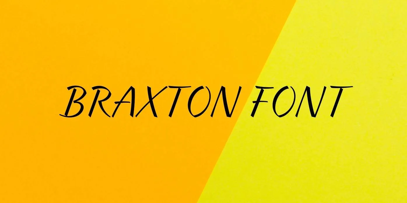 Braxton Font Free Download