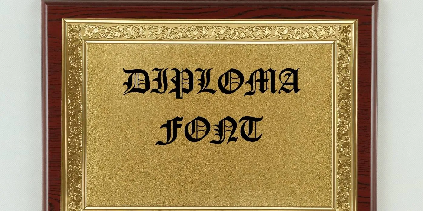 Diploma Font Free Download