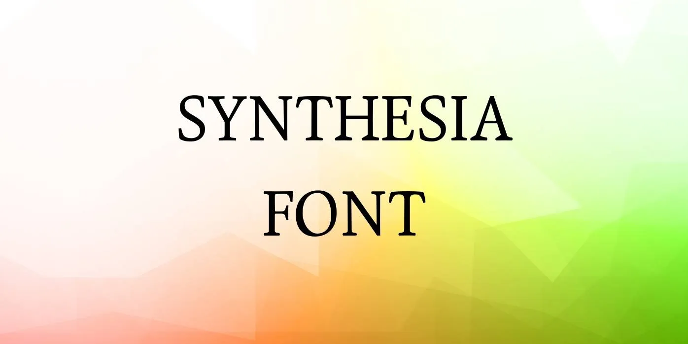 Synthesia Font Free Download
