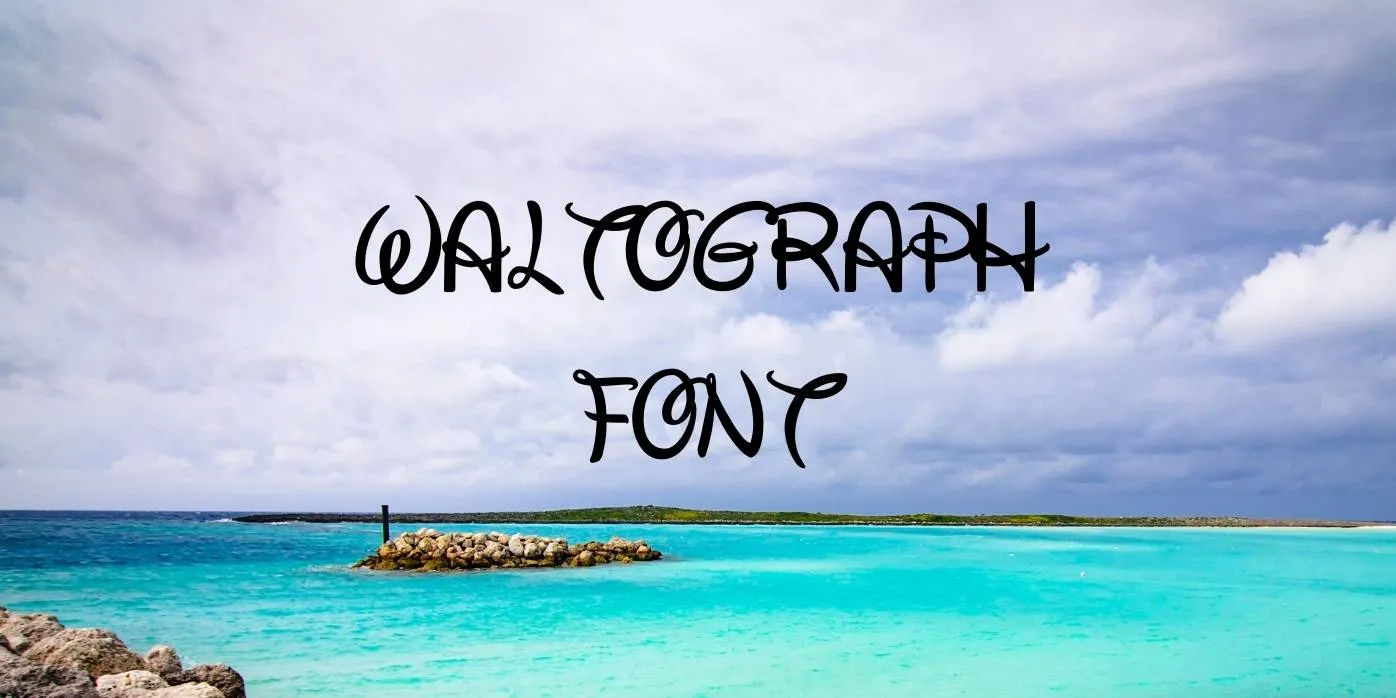 Waltograph Font Free Download