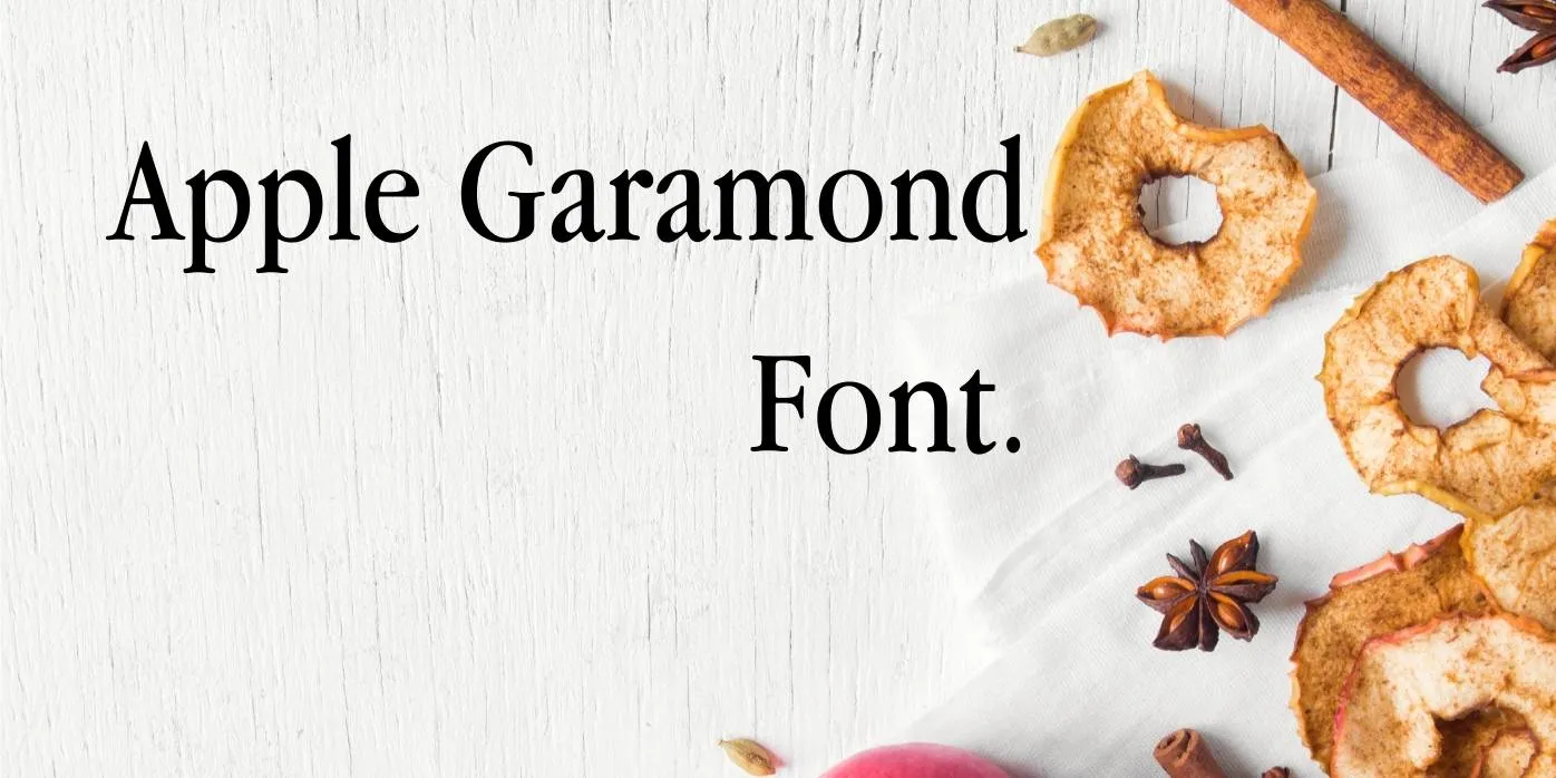 Apple Garamond Font Free Download