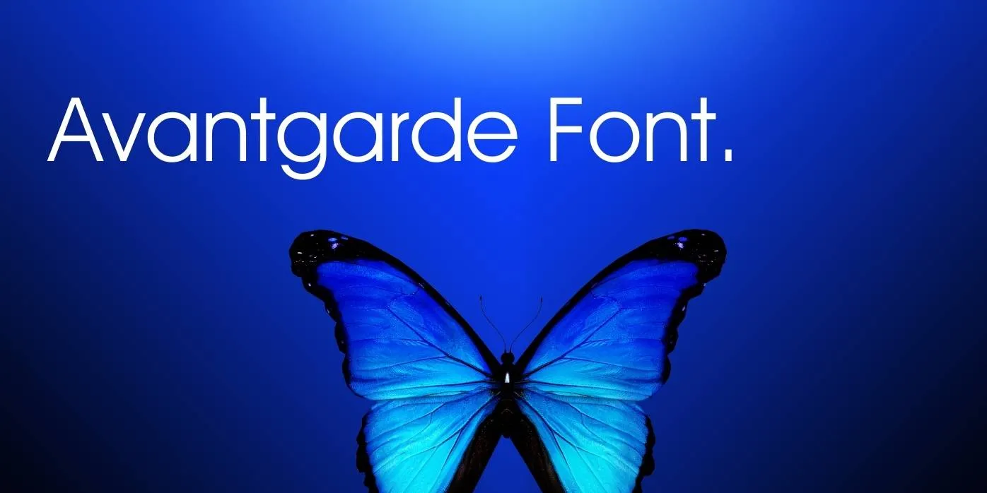 Avant Garde Font Free Download