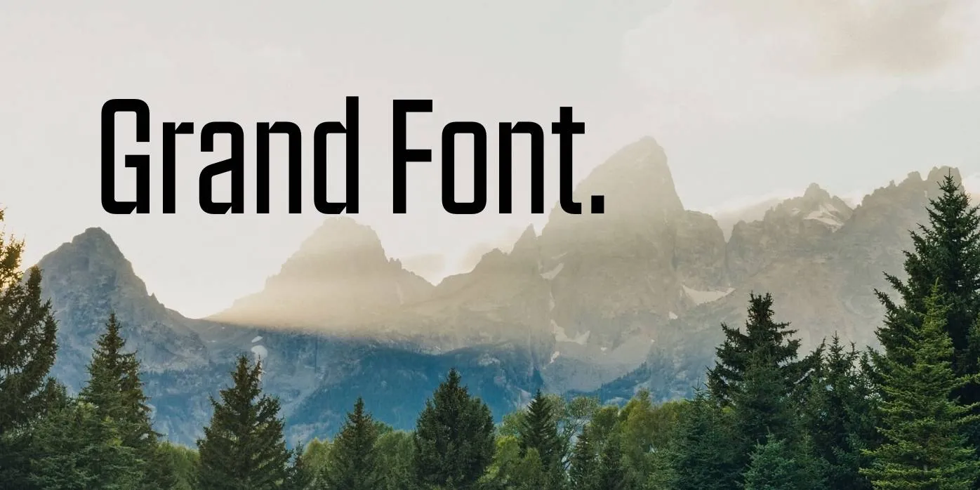 Grand Font Free Download