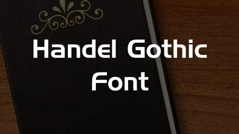 Handel Gothic Font Free Download