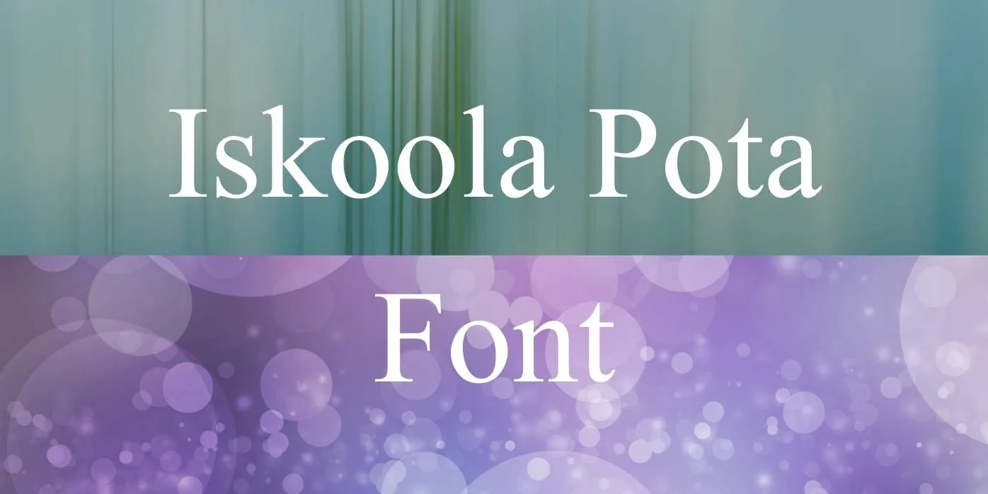 Iskoola Pota Font Free Download