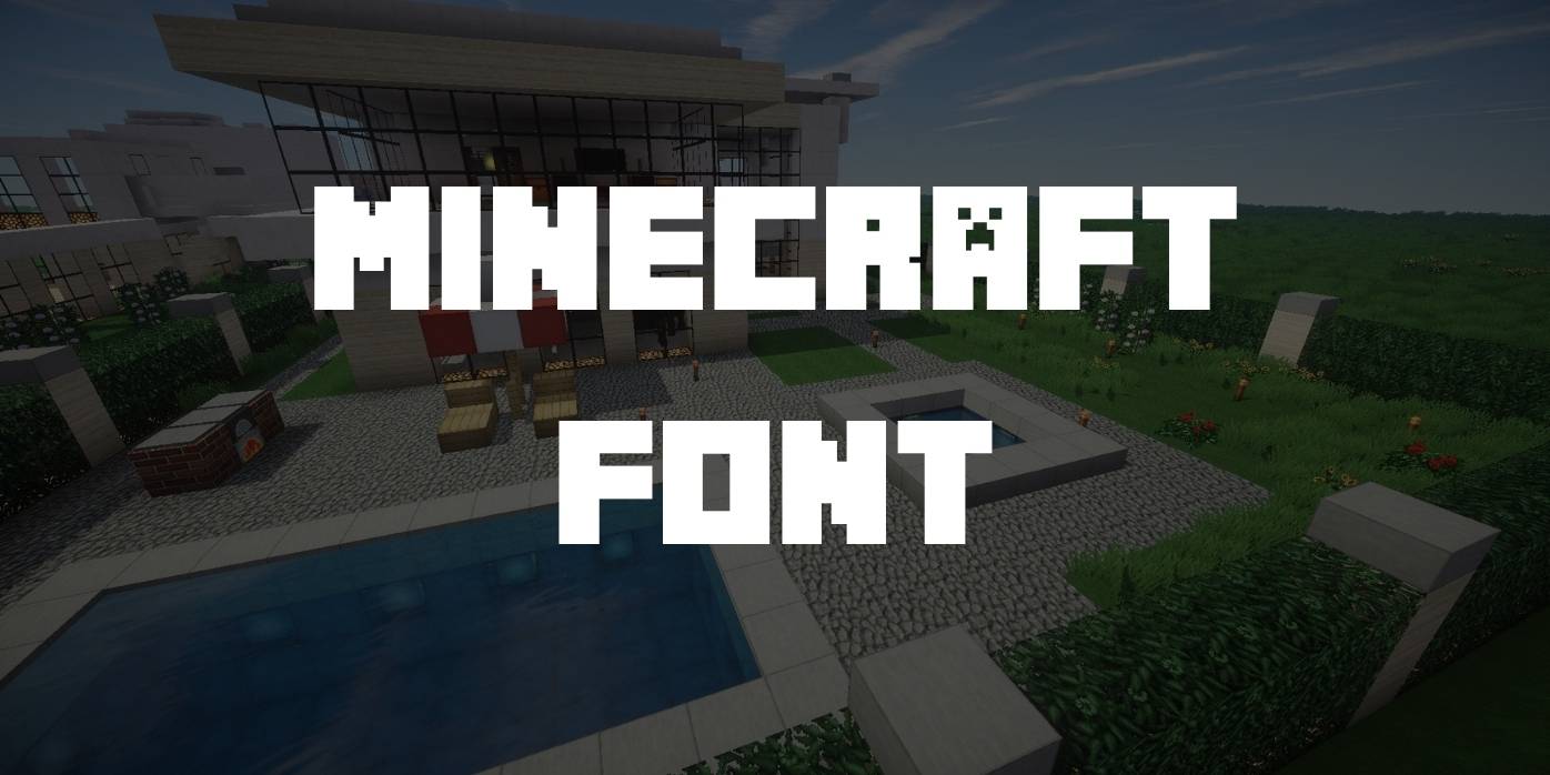 Minecraft Font Free Download