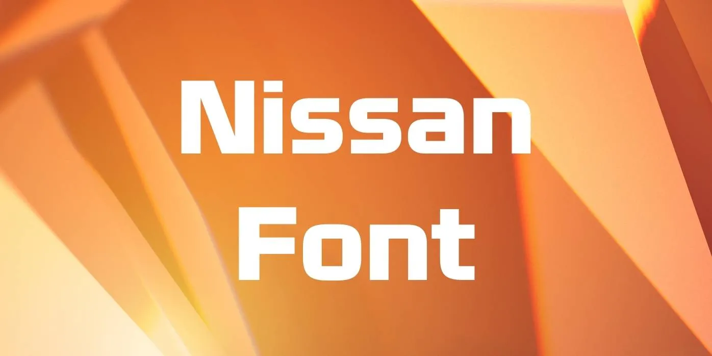 Nissan Font Free Download