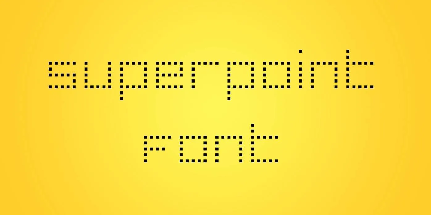 Superpoint Font Free download