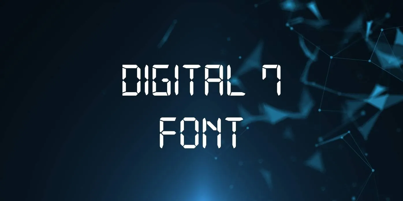 Digital 7 Font Free Download