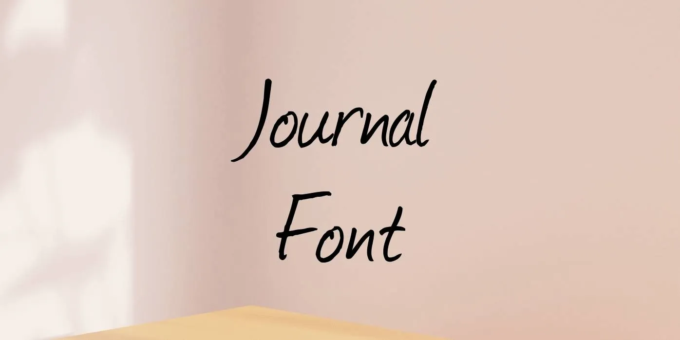 Journal Font Free Download