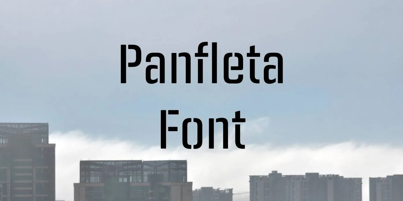 Panfleta Font Free Download