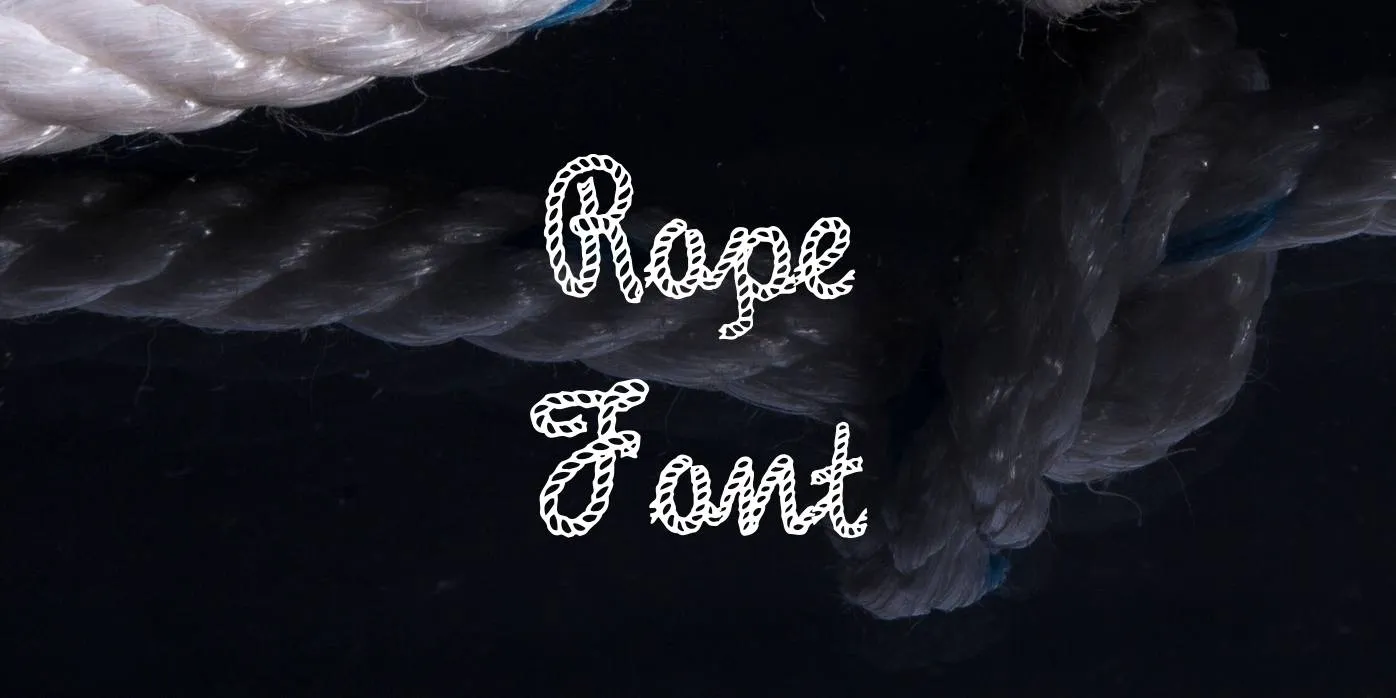 Rope Font Free Download