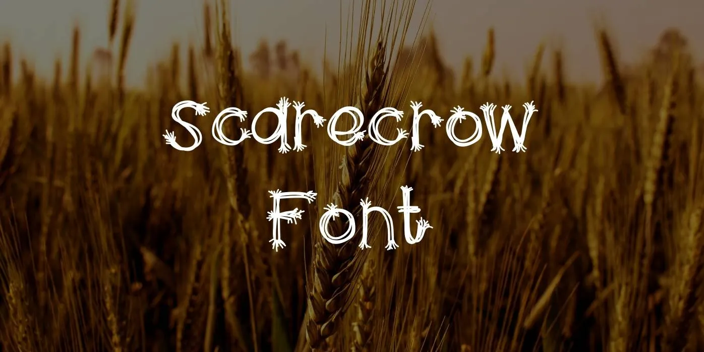 Scarecrow Font Free Download