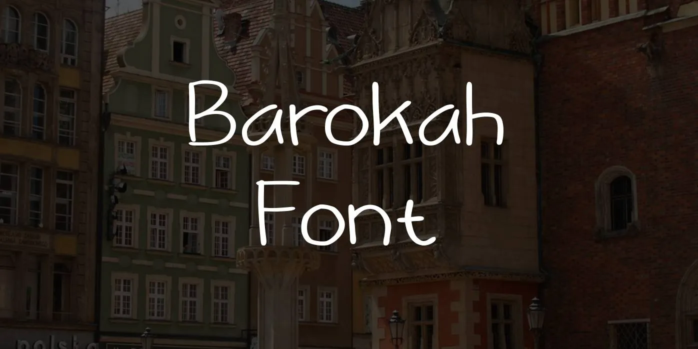 Barokah Font Free Download