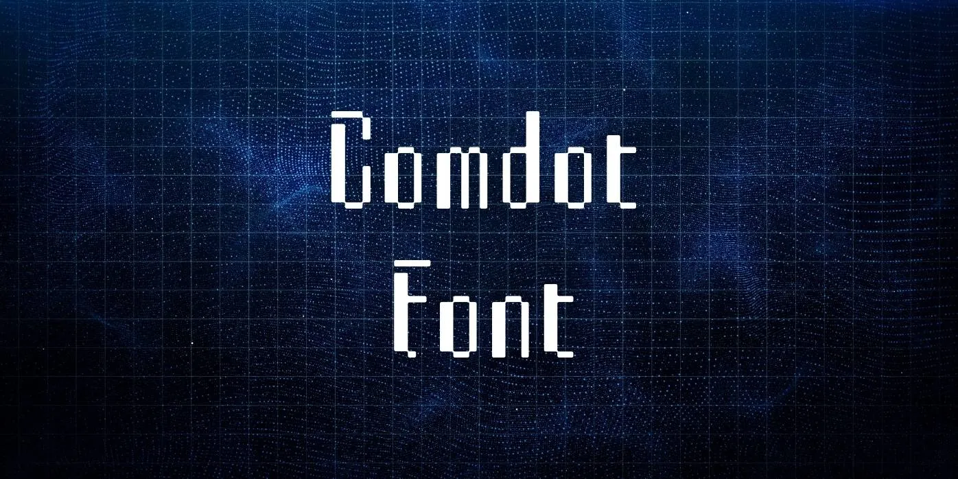 Comdot Font Free Download