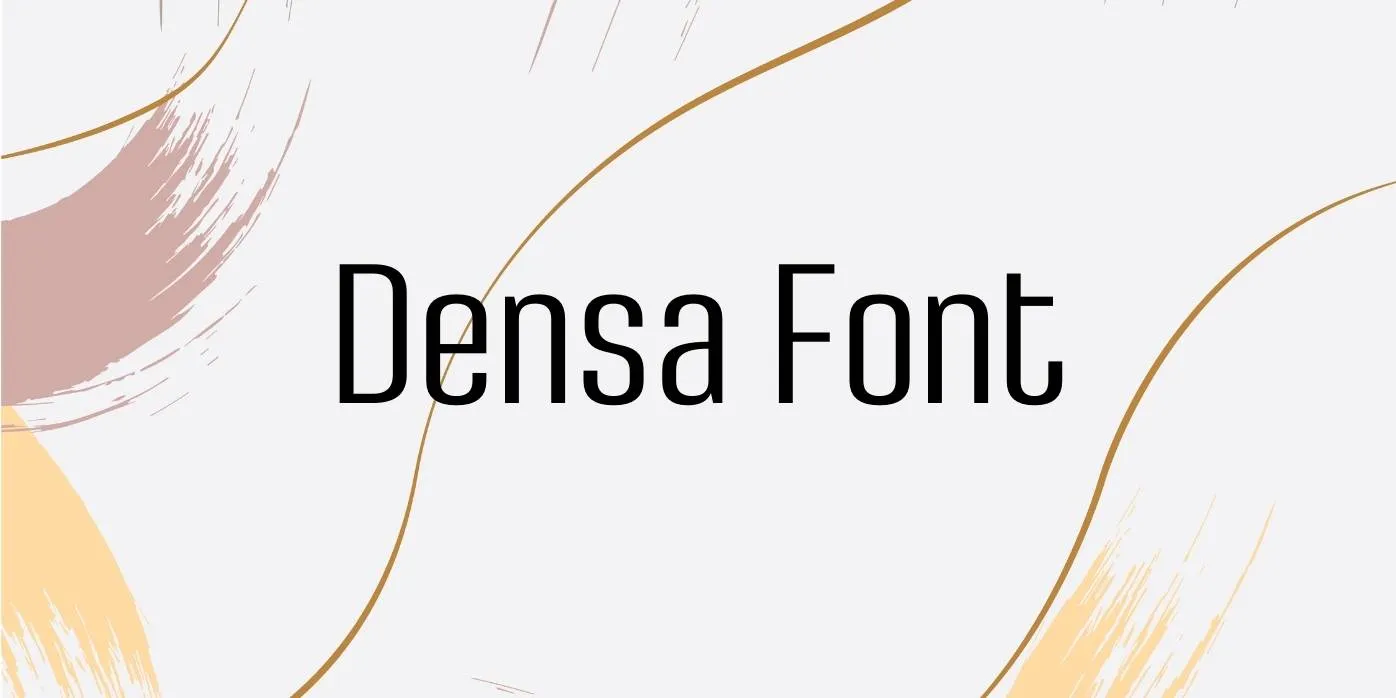 Densa Font Free Download