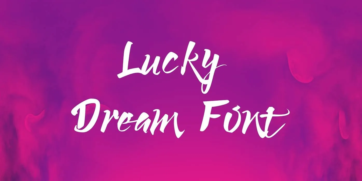Lucky Dream Font Free Download