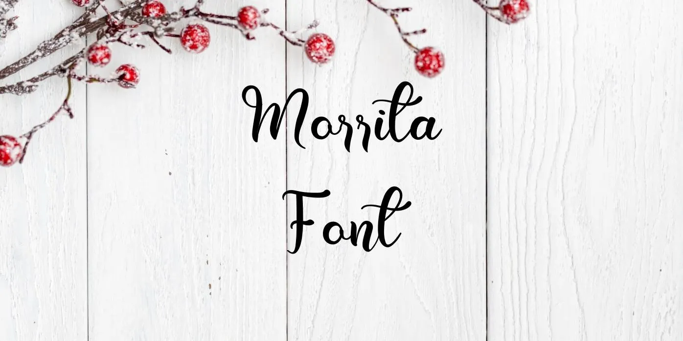 Morrita Font Free Download