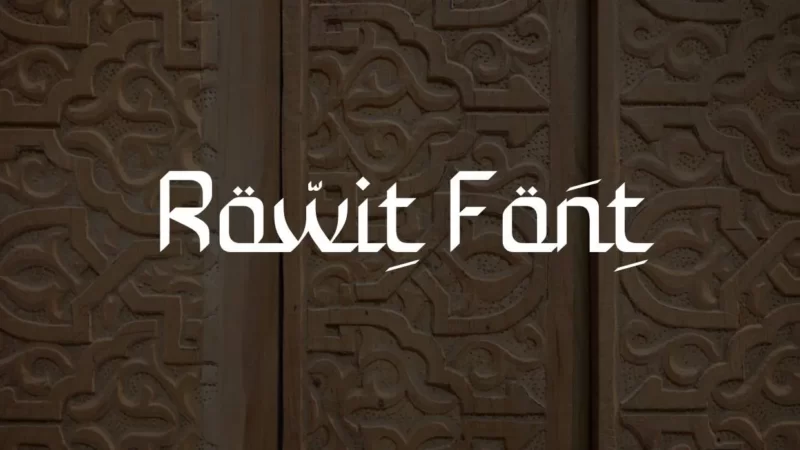 Rowit Font Free Download
