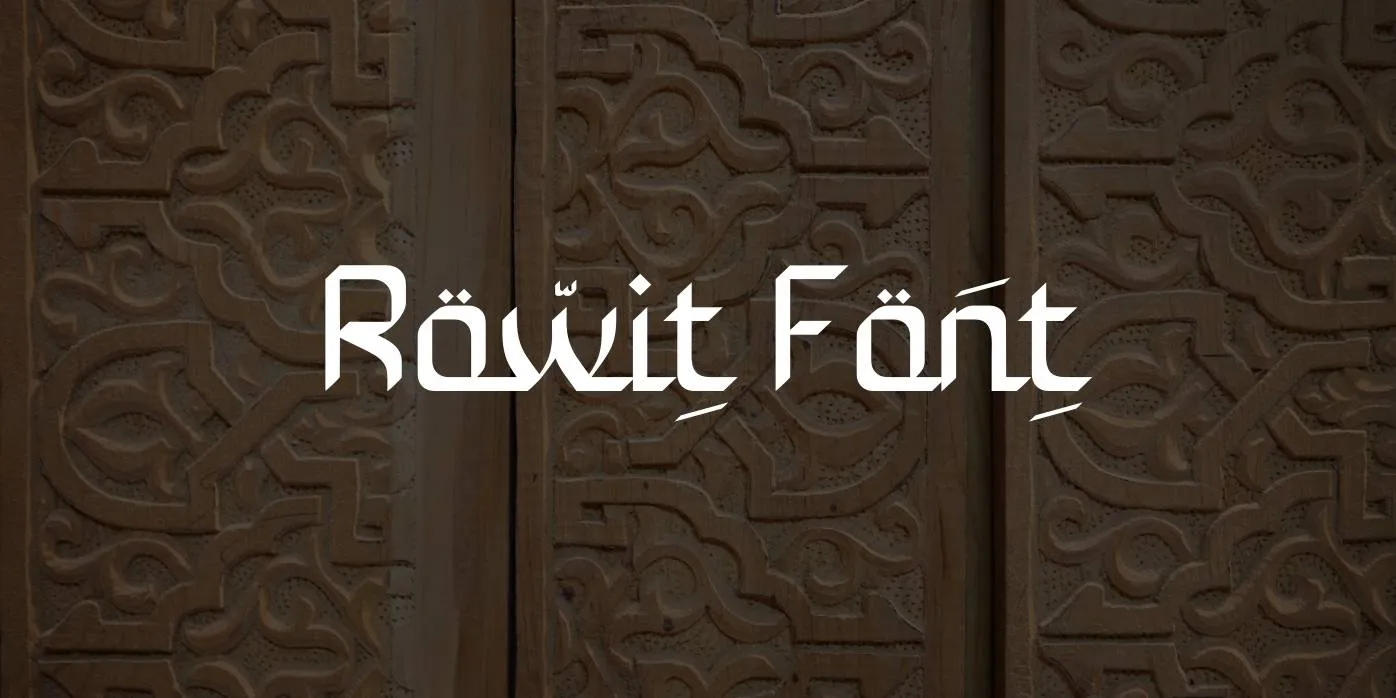 Rowit Font Free Download