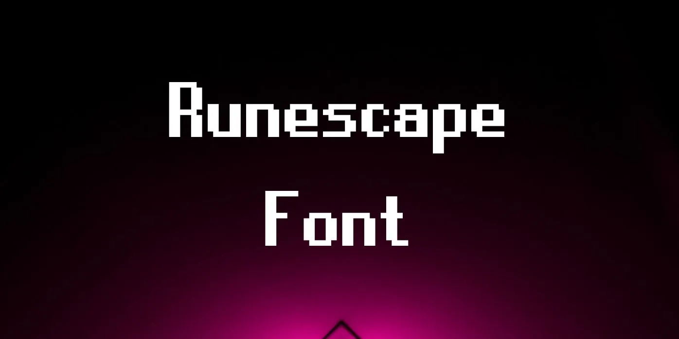 Runescape Font Free Download