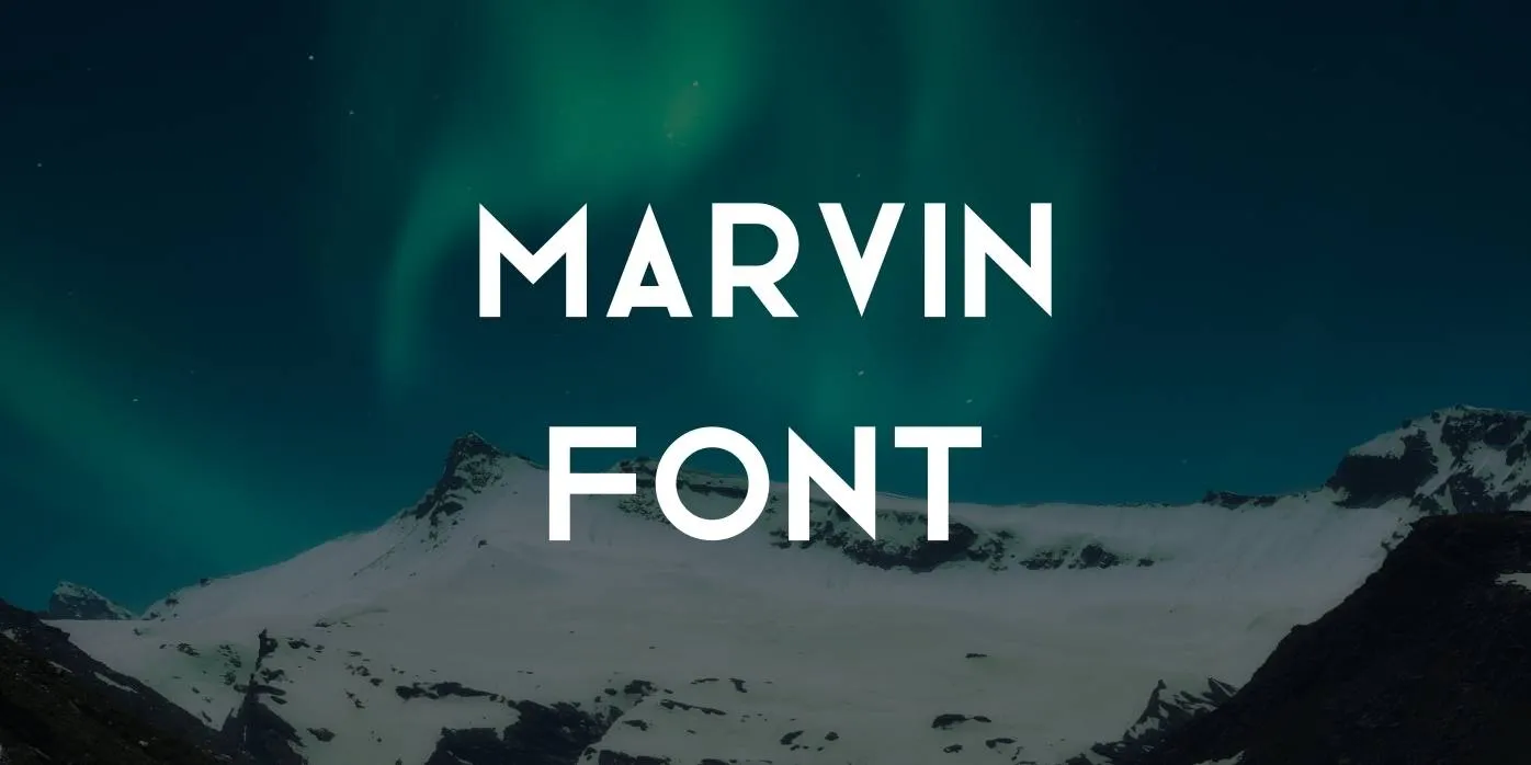 Marvin Font Free Download